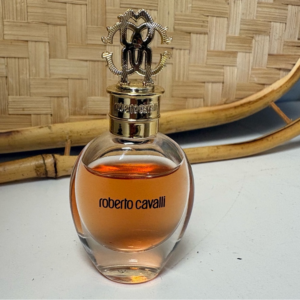 Roberto Cavalli Eau de Perfume Minin Bottle .17 FL OZ Made in France 5ml - Picture 3 of 4
